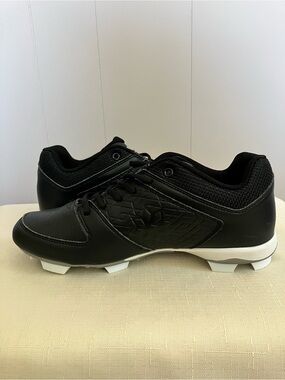 Ringor RIP-IT Womens 9.5 Black Molded TPU Fastpitch Softball Cleats Shoes 9.5 M